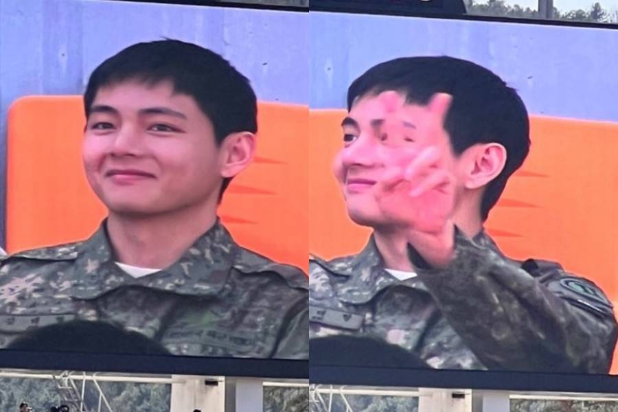 ▲ 방탄소년단 뷔. 출처| 온라인 커뮤니티