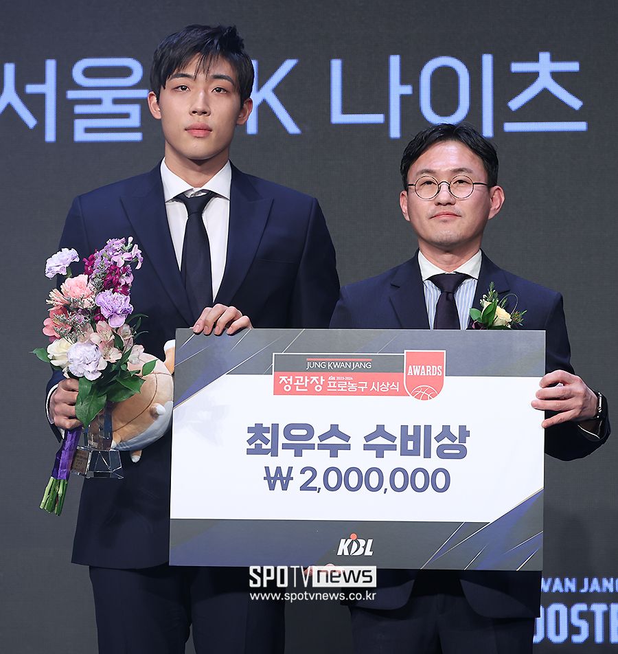 ▲ 서울 SK 오재현 SPOTV 오희철 대표이사 ⓒ곽혜미 기자