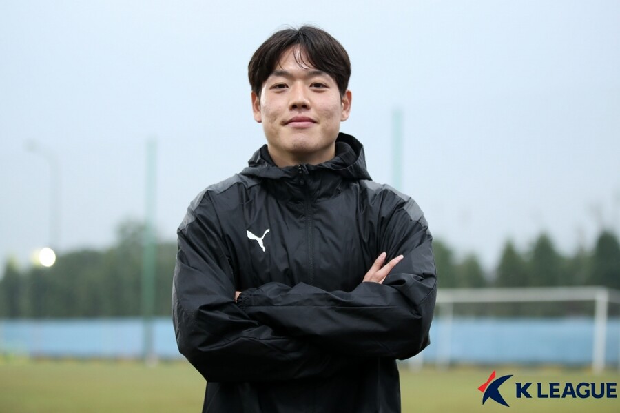 ▲ 2일 울산 HD전에서 골을 넣으며 2-0 승리를 견인한 대전하나시티즌 김인균. ⓒ한국프로축구연맹