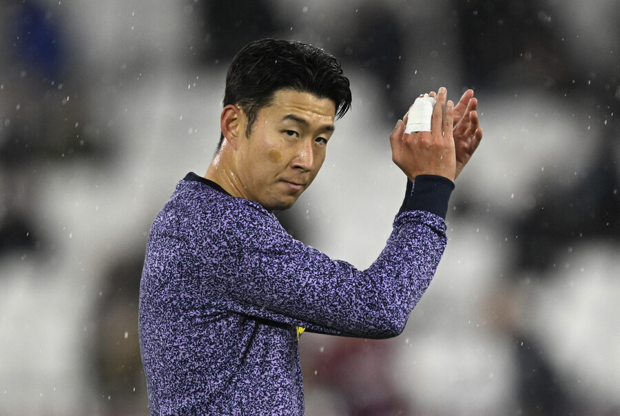 ▲ 토트넘 홋스퍼 주장 손흥민. ⓒ연합뉴스/REUTERS/EPA/AFP