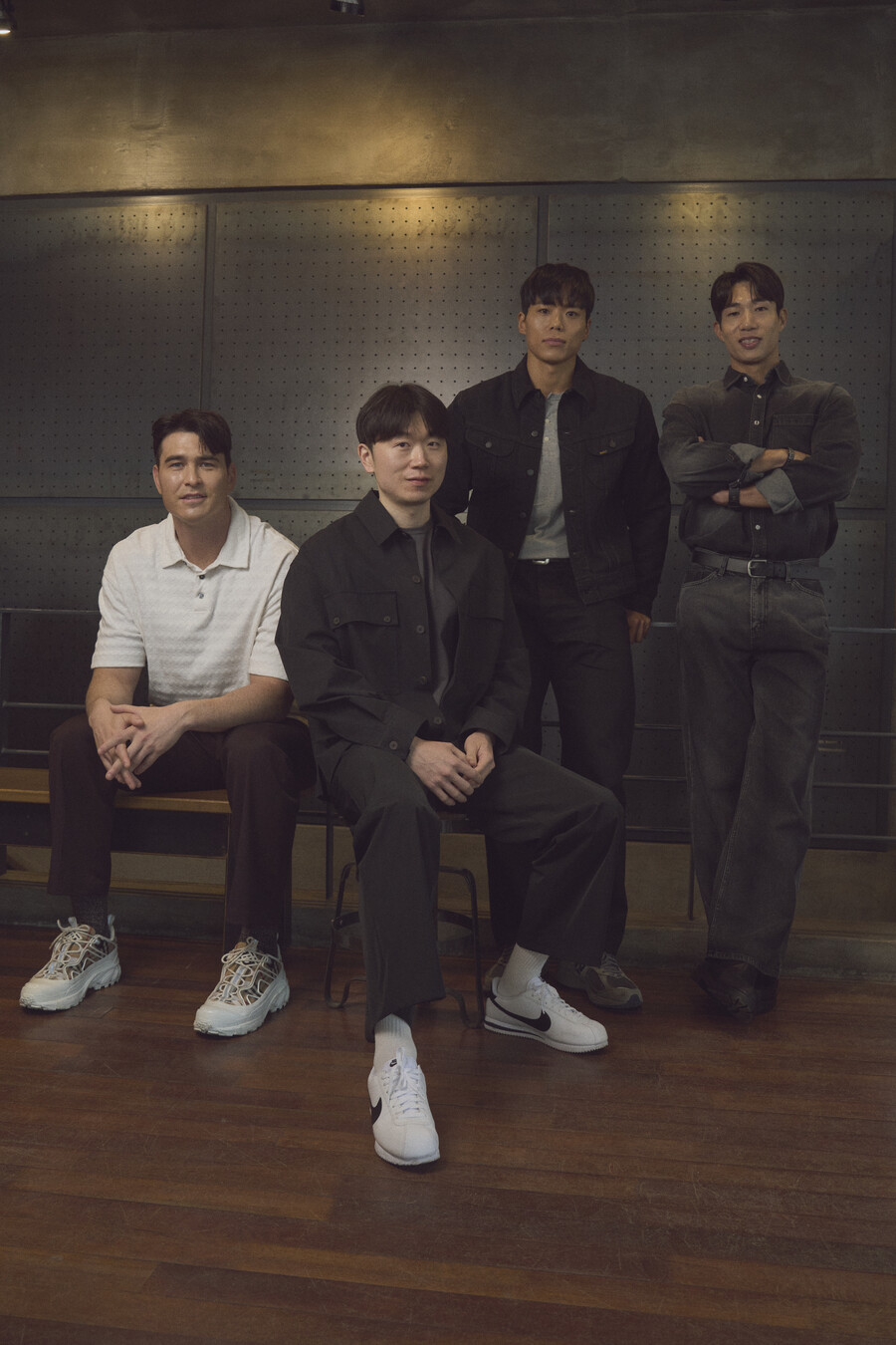 ▲ '피지컬: 100' 시즌 2 장호기 PD , 아모띠, 홍범석, 안드레진