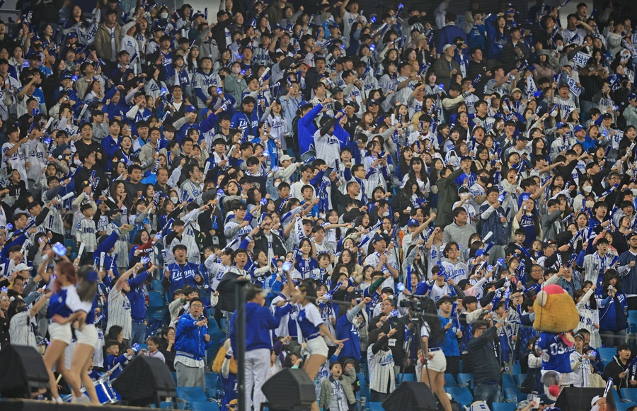 ▲삼성 응원단 ⓒ삼성 라이온즈