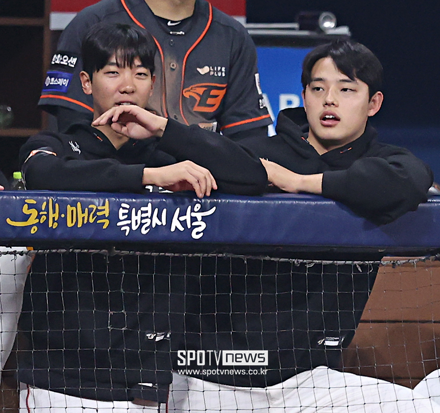 ▲ 문동주 황준서 ⓒ곽혜미 기자