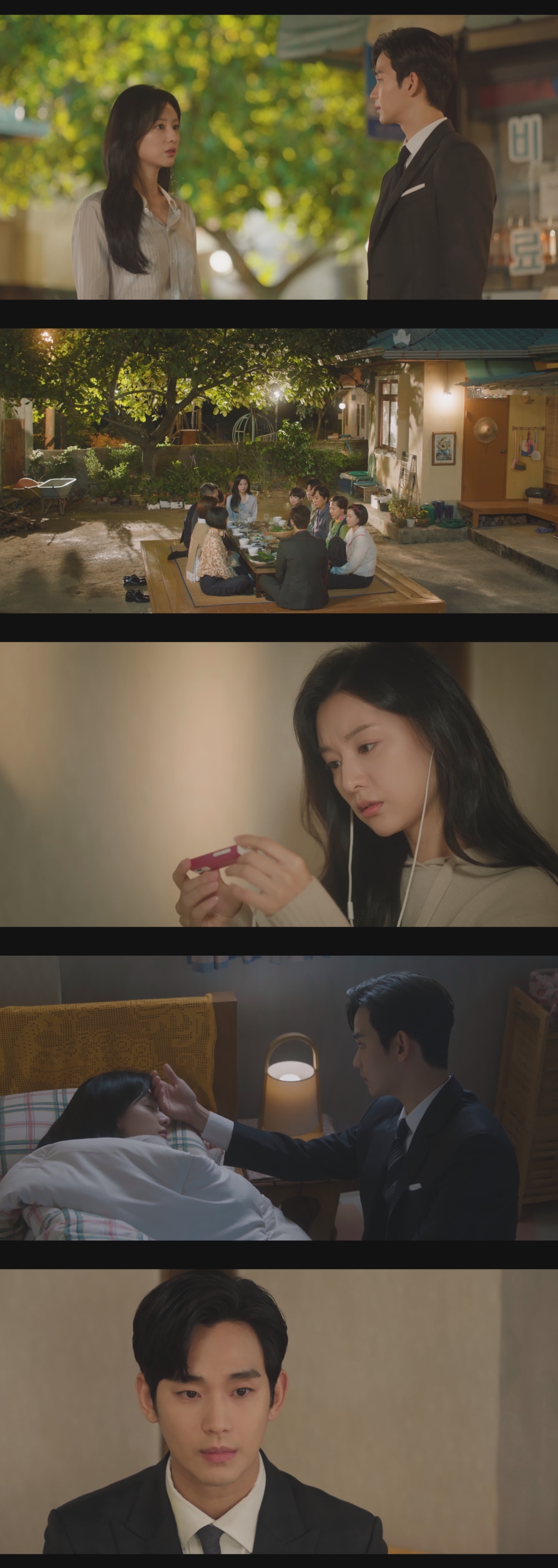 "날 사랑하려고 태어났나" 김수현·김지원, 운명이었다('눈물의 여왕')[TV핫샷]