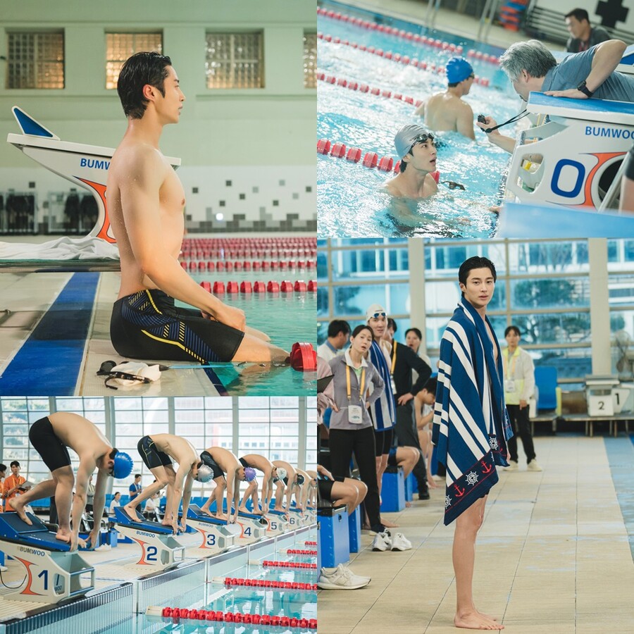 '189cm' 변우석, 탄탄 수영복 자태…'9등신' 톱스타 비주얼('선재업고튀어')