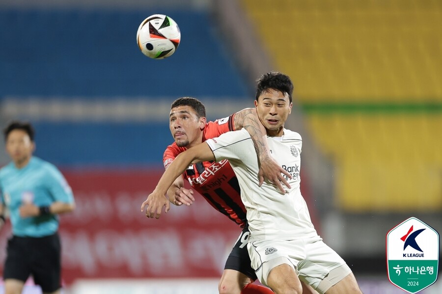 ▲ 공수 겸장의 대구FC 수비수 김진혁은 선수들의 책임감을 강조했다. ⓒ한국프로축구연맹