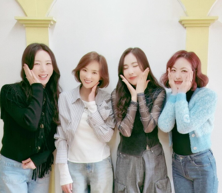 ▲ 베이비복스. 출처ㅣ간미연 인스타그램