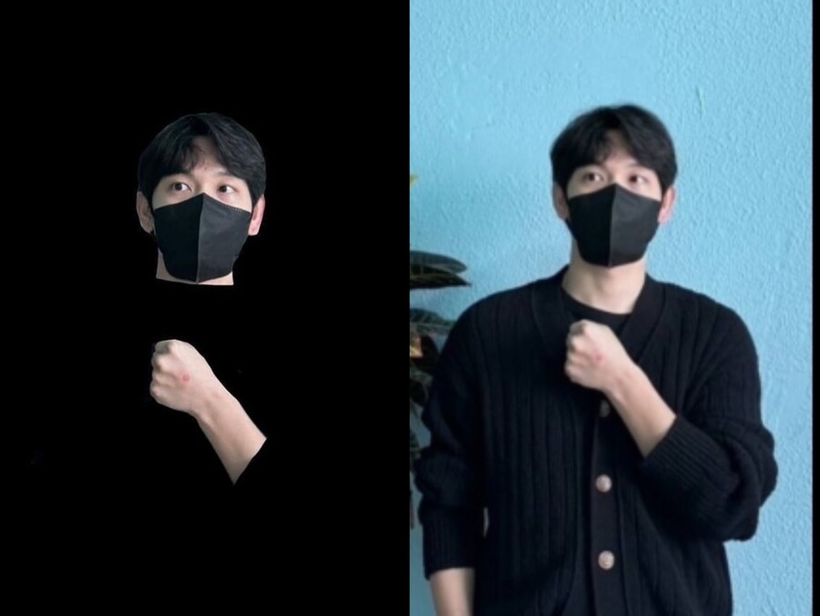 임시완, '정치색' 논란 원천 봉쇄…'가오나시' 투표 인증샷