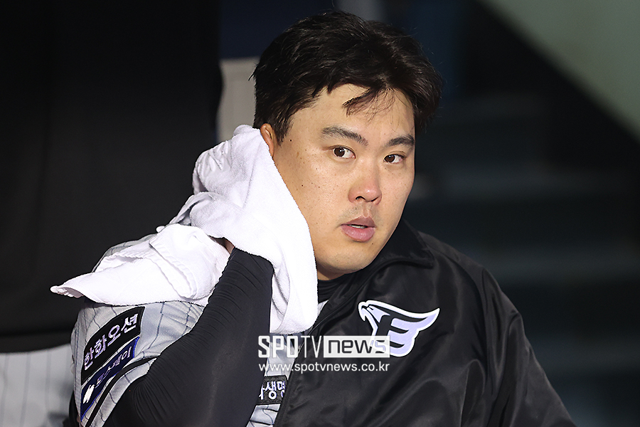 ▲ 한화 이글스 에이스 류현진은 1회부터 6회까지 전력으로 두산 베어스 타선을 압도하는 투구를 펼쳤다. ⓒ곽혜미 기자