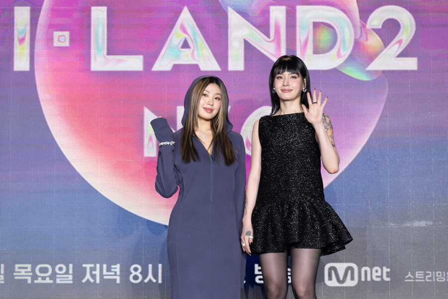 ▲ 리정(왼쪽), 모니카. 제공| 엠넷