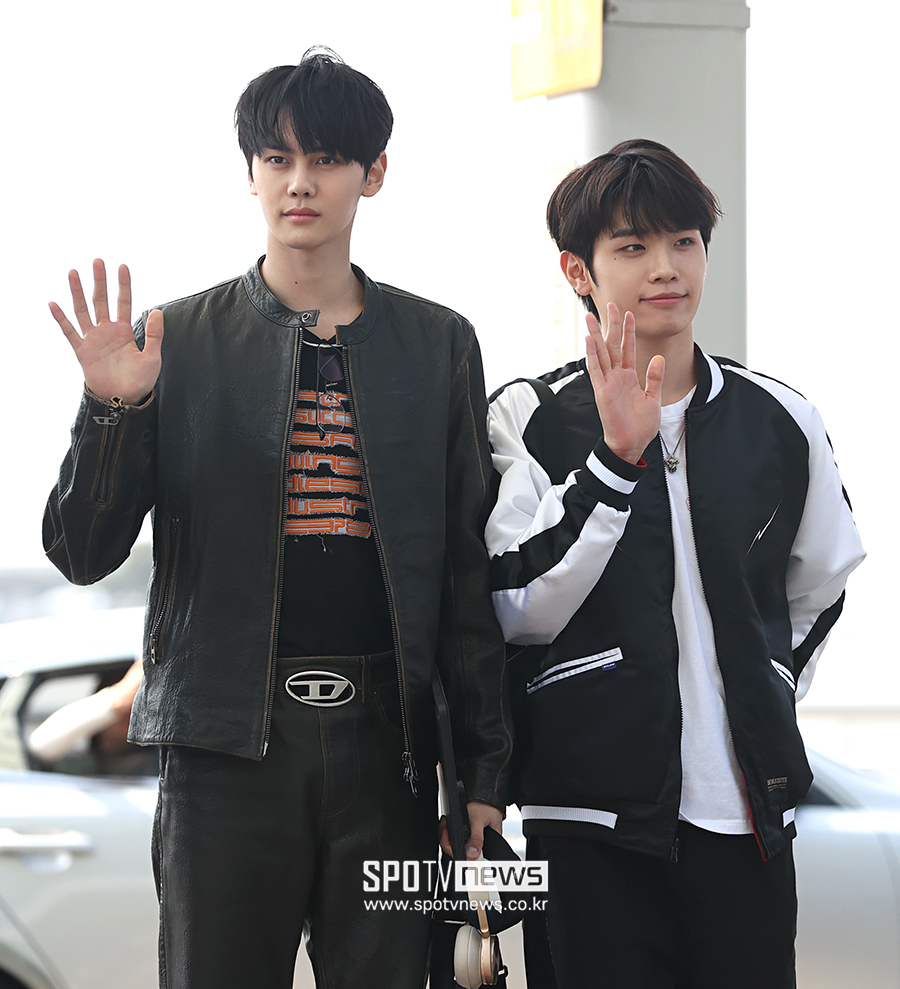 ▲ 제로베이스원 김규빈 김태래 ⓒ곽혜미 기자
