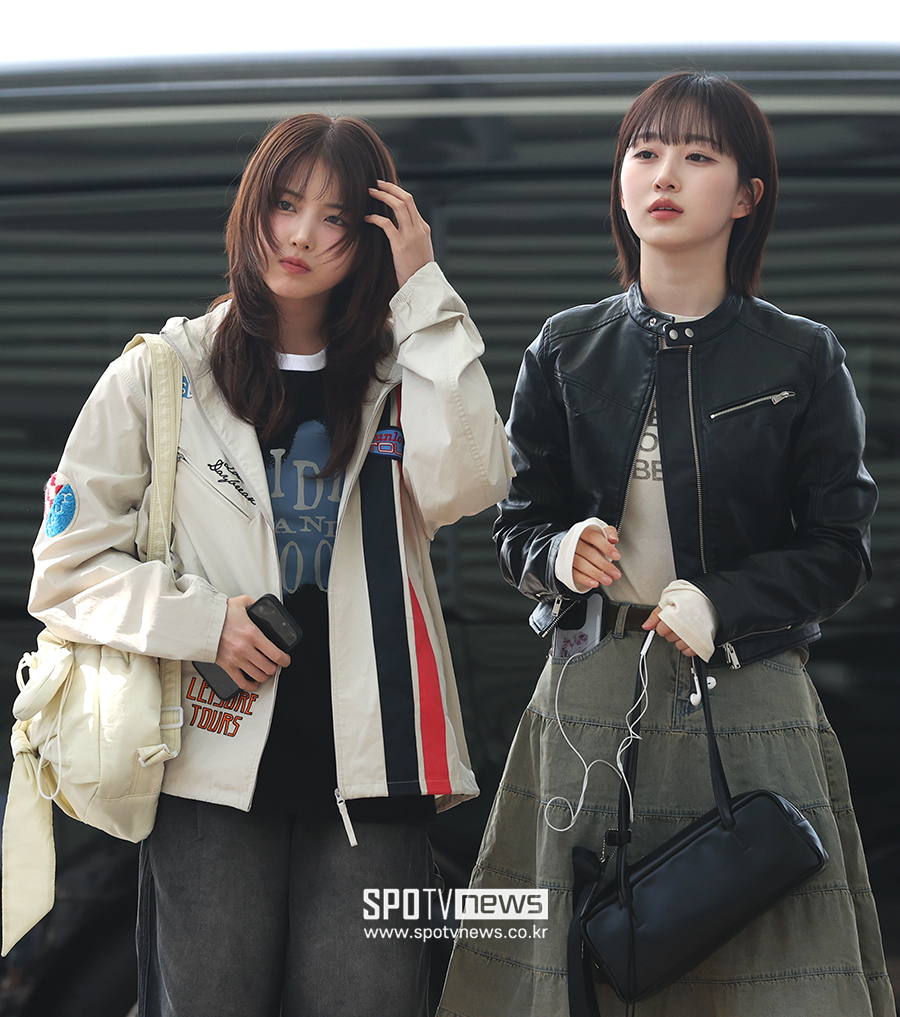 [포토S] 엔믹스 지우-해원 '조금 피곤해요'