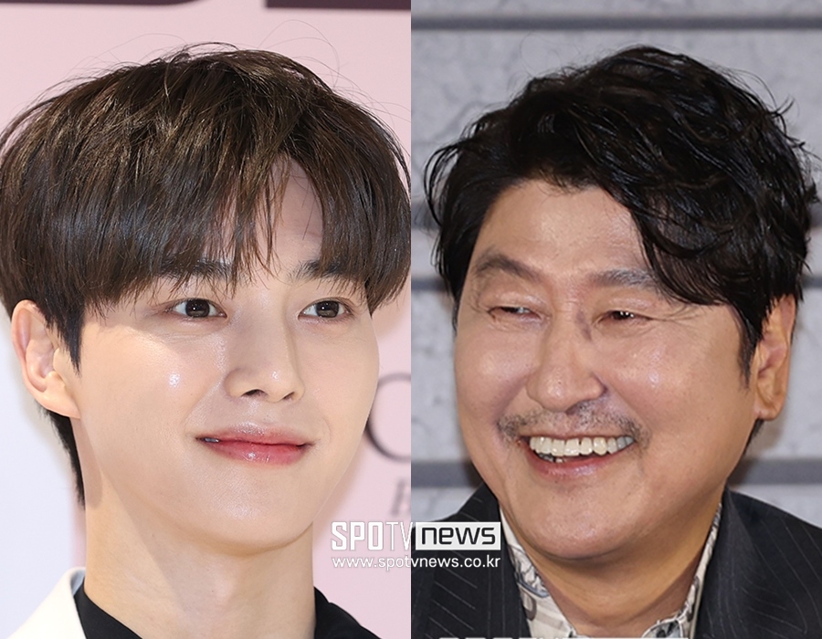 송강, 송강호 군대 후임됐다…이름 이어 육군 강원 7사단 '인연'