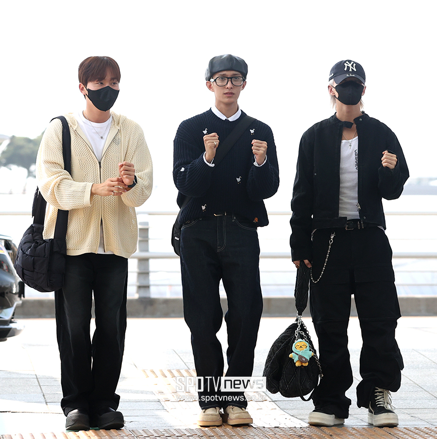 [포토S] 부석순, '파이팅 해야지'