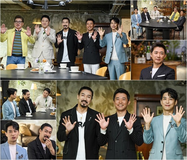 ▲ ‘아빠는 꽃중년’ MC 김구라와 신성우 안재욱 김원준이 ‘쉰둥이 파파클럽’으로 뭉친 소감을 밝혔다. 제공|채널A