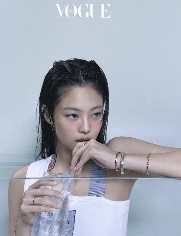 ▲ 블랙핑크 제니. 출처| 보그 코리아 인스타그램