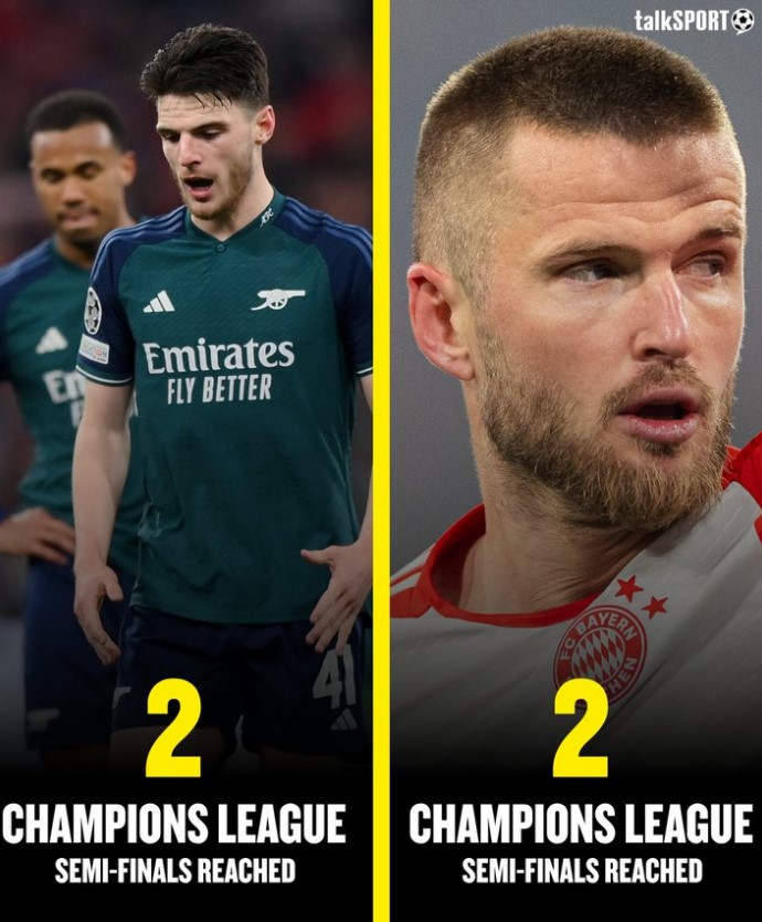 ▲ 아스날과 다이어의 UCL 4강 진출 횟수는 같다  ⓒ토크스포츠
