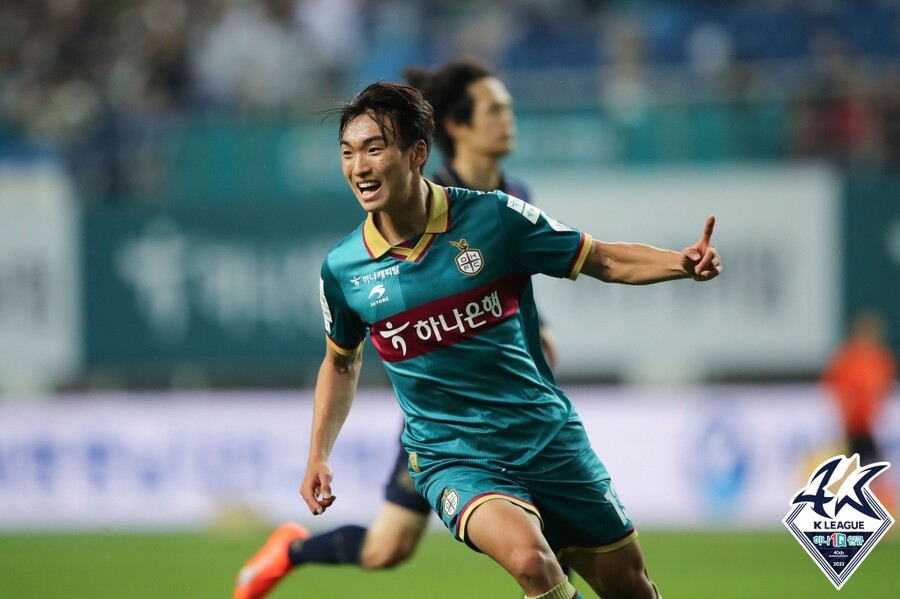 ▲ 대전하나시티즌에서 뛰었던 전병관은 올해 전북 현대 유니폼을 입었다. ⓒ한국프로축구연맹
