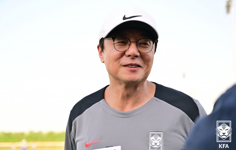 ▲ 황선홍 감독  ⓒ대한축구협회