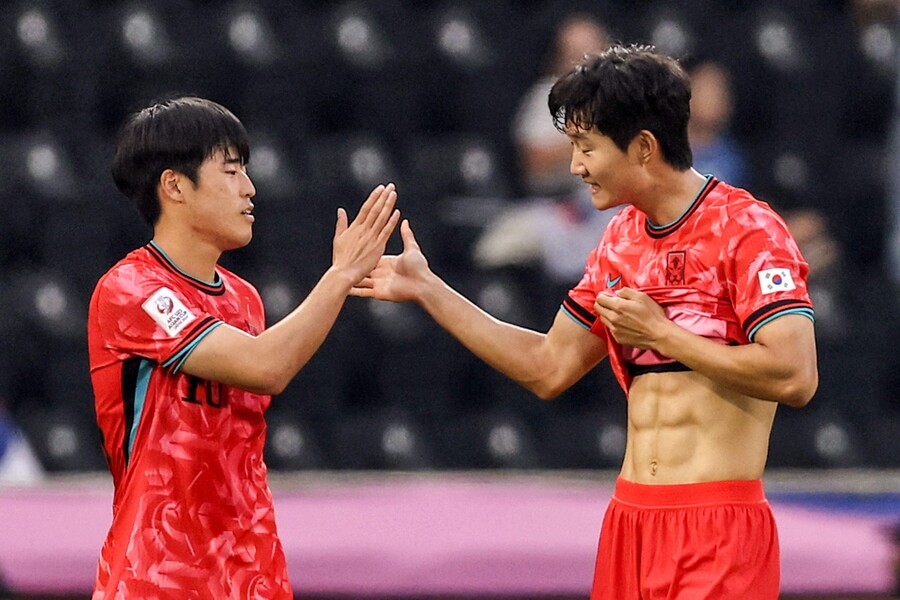 ▲ 23세 이하 축구대표팀이 일본에 1-0으로 승리하며 조 1위로 8강에 올라 신태용 감독의 인도네시아를 만난다. ⓒ연합뉴스/AFP