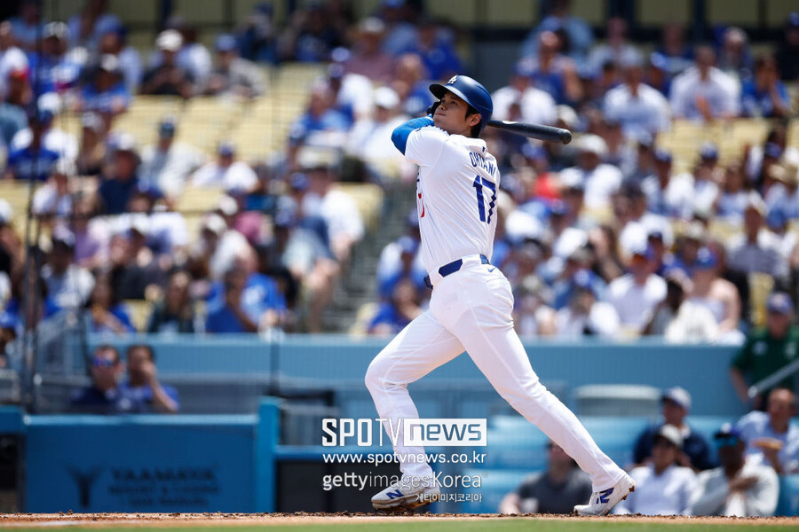 ▲ MLB.com 패널 45인의 모의 MVP 투표에서 단 한 장의 1위 표도 받지 못한 오타니 쇼헤이. 뛰어난 공격력을 선보이고 있지만 지명타자의 한계점과 강력한 경쟁자의 등장이 원인으로 뽑힌다.