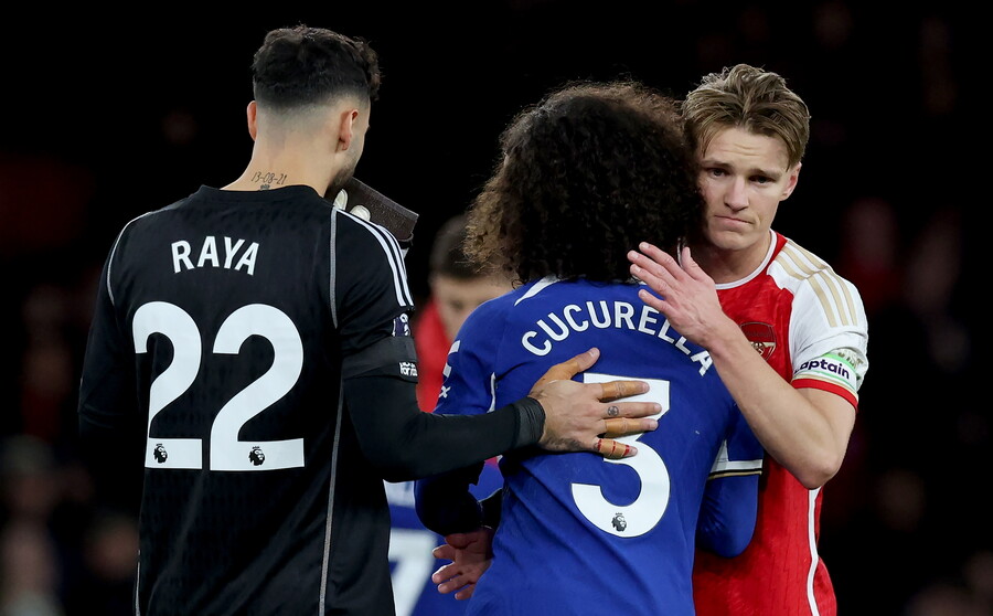 ▲ 아스널에 질질 끌려 다녔던 첼시, 0-5로 대패했다. ⓒ연합뉴스/REUTERS/AFP