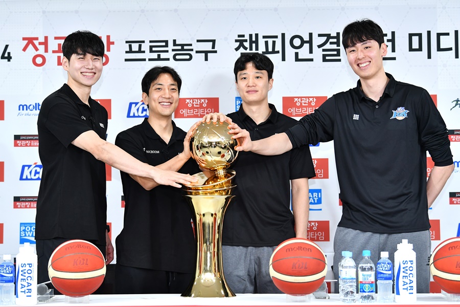 '3위' KT와 '5위' KCC, 모두의 예상 깬 챔프전 매치업…"꼭 우승하겠다"