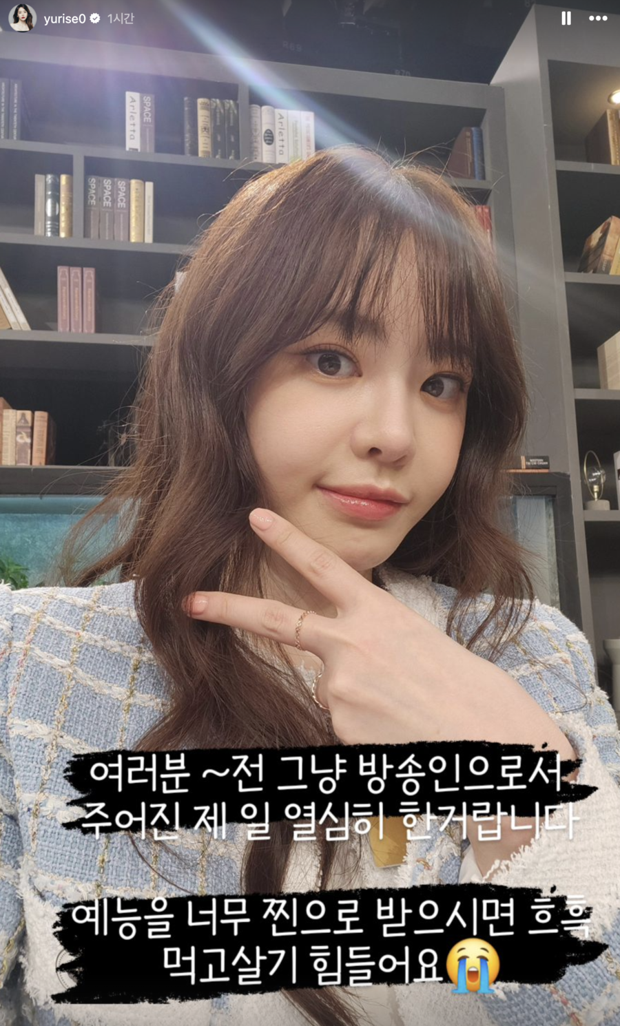 ▲ 사진 | 서유리 개인 채널
