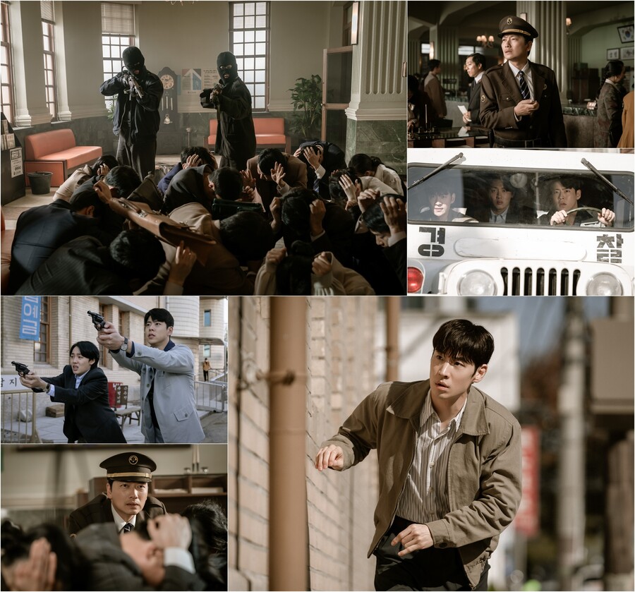 '수사반장 1958' 이제훈→이동휘, 4인 완전체 수사 나선다 "일당백 활약"