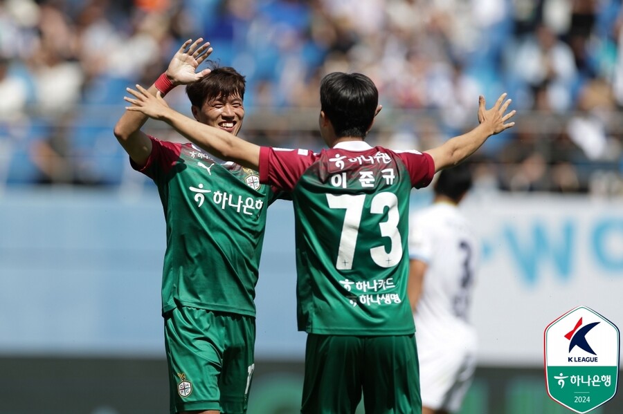 ▲ 대전하나시티즌이 FC서울에 김승대의 멀티골과 주세종의 골로 3-1 승리를 거뒀다. ⓒ한국프로축구연맹