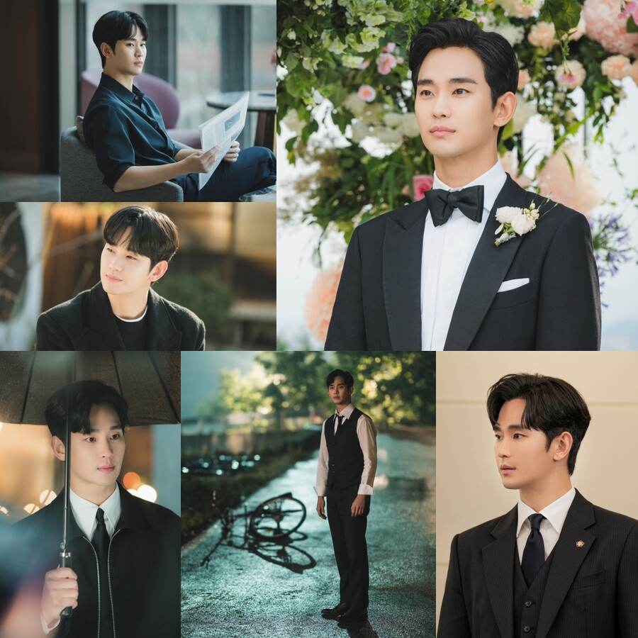 "특별한 작품, 최고의 배우들과 행복" '눈물의 여왕' 김수현, 내추럴 본 로코킹 증명