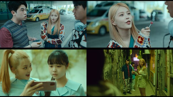 ▲ 박지원이 출연하는 넷플릭스 '종말의 바보' 장면들. 방송화면 캡처