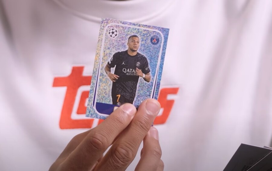 ▲ 음바페 카드  ⓒTopps UK