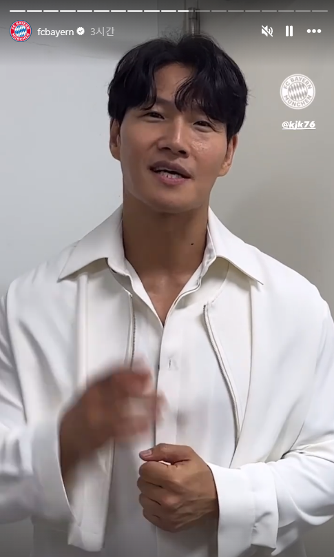 ▲ 바이에른 뮌헨은 1일 오전 4시(한국시간) 독일 뮌헨 알리안츠 아레나에서 2023-24시즌 유럽축구연맹(UEFA) 챔피언스리그 4강 1차전에서 레알 마드리드를 만난다. 올시즌 DFB 포칼, 독일 분데스리가 우승을 놓친 만큼, 챔피언스리그 결승 진출이 어느 때보다 중요하다. 투헬 감독은 30일 레알 마드리드전을 앞둔 기자회견에서 "더 리흐트 컨디션이 100%라고 말할 수 없다. 내일 최종 결정을 내리게 될 것"이라고 알렸다. 결국 김민재에게 선발 출전 기회가 돌아왔다. 이에 맞춰 가수 김종국이 김민재를 적극 응원했다. ⓒ 바이에른 뮌헨