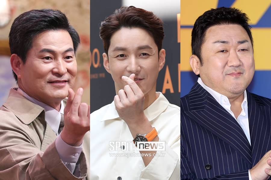 ▲ 이한위, 심형탁, 마동석(왼쪽부터). ⓒ곽혜미 기자 ⓒ스포티비뉴스DB