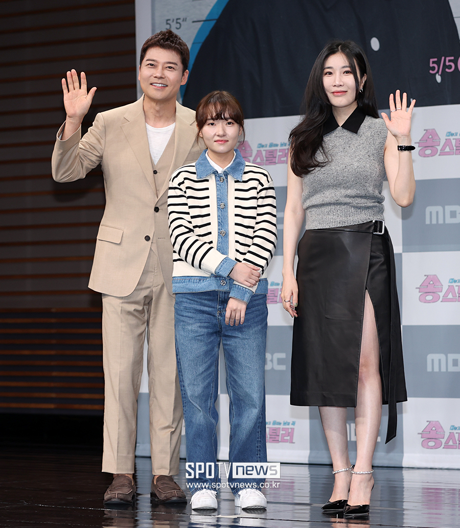 ▲ 전현무 장하린 PD 이해리 ⓒ곽혜미 기자