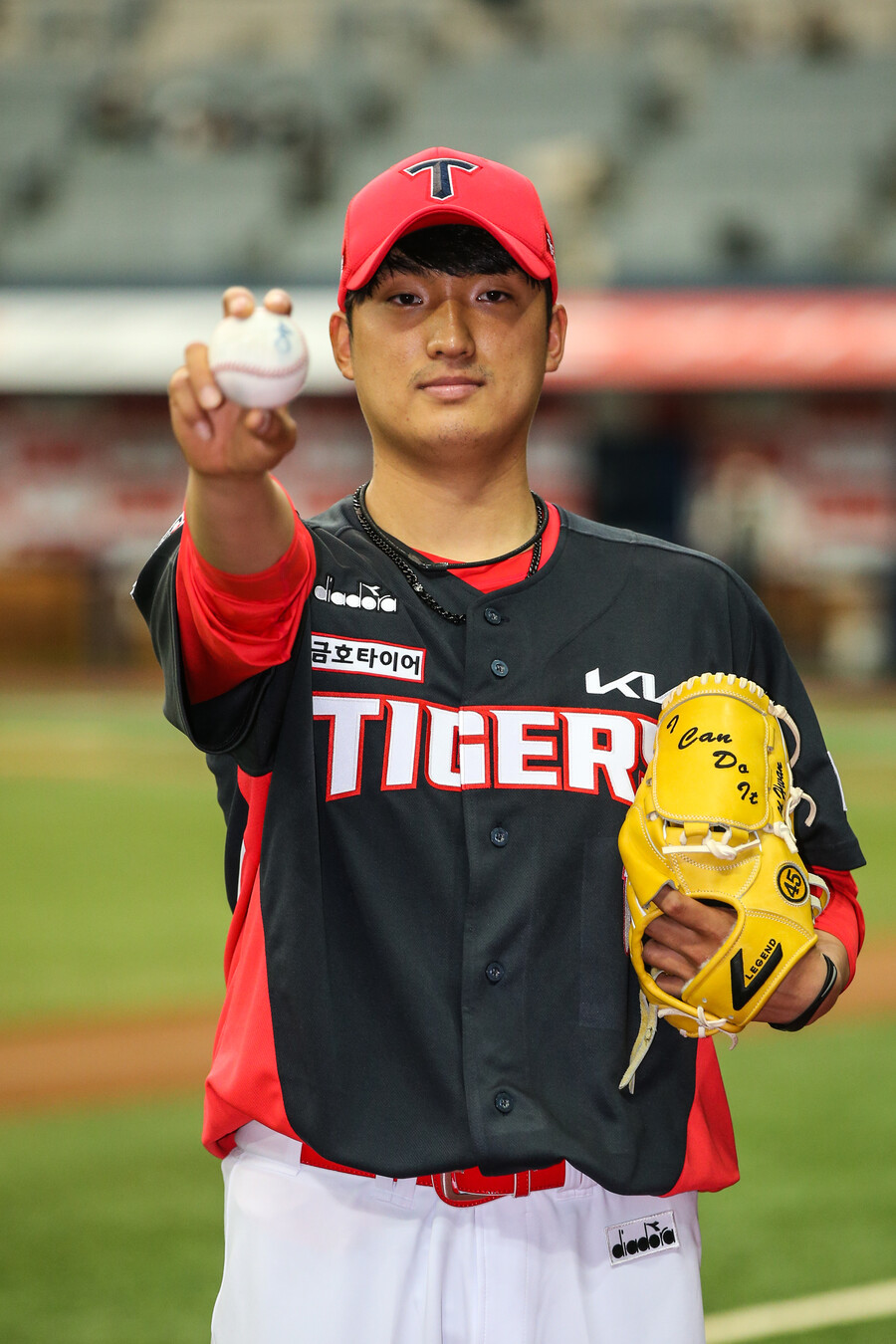 ▲ KIA 타이거즈 트레이드 이적 직후 김도현 ⓒ KIA 타이거즈