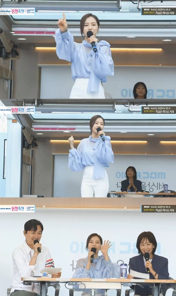 '라디오 시대' 홍자, 푹 우려낸 곰탕 보이스로 부산 달궜다