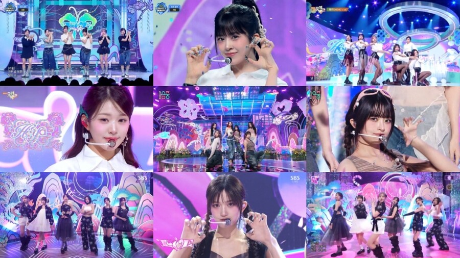 ▲ 아이브 음악방송 캡처. 출처|Mnet '엠카운트다운', KBS 2TV '뮤직뱅크', MBC '쇼! 음악중심', SBS '인기가요'