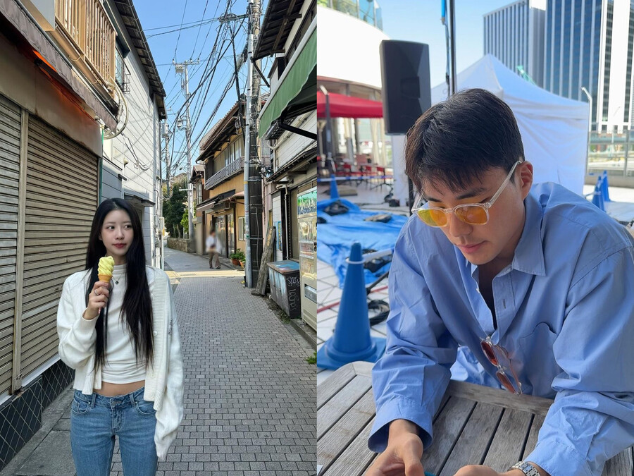 미주, ♥송범근과 당당한 럽스타 "맛있어? 한 입만"