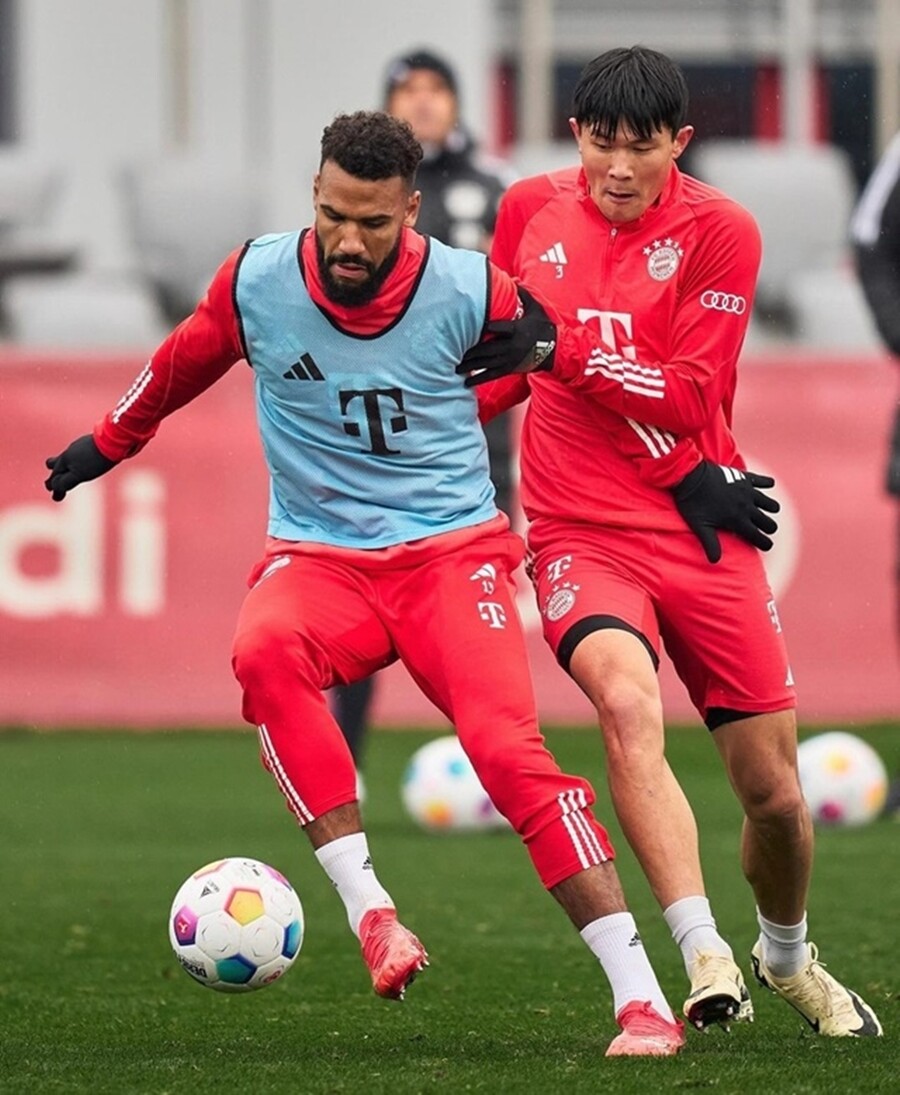 ▲ 바이에른 뮌헨은 오는 9일 레알 마드리드와 2023-24시즌 유럽축구연맹(UEFA) 챔피언스리그 4강 2차전을 펼친다. 지난 1차전에서 아쉬움을 남긴 김민재가 2차전에도 선발로 출격할 수 있을지 많은 관심이 집중됐다. 그러나 선발 출전 가능성이 점점 낮아지고 있다. 부상으로 1차전에 결장했던 주전 수비수가 복귀를 준비하고 있다. 축구 전문 매체 90min도 4강 2차전 예상 선발에서 김민재를 제외했다. ⓒ 바이에른 뮌헨