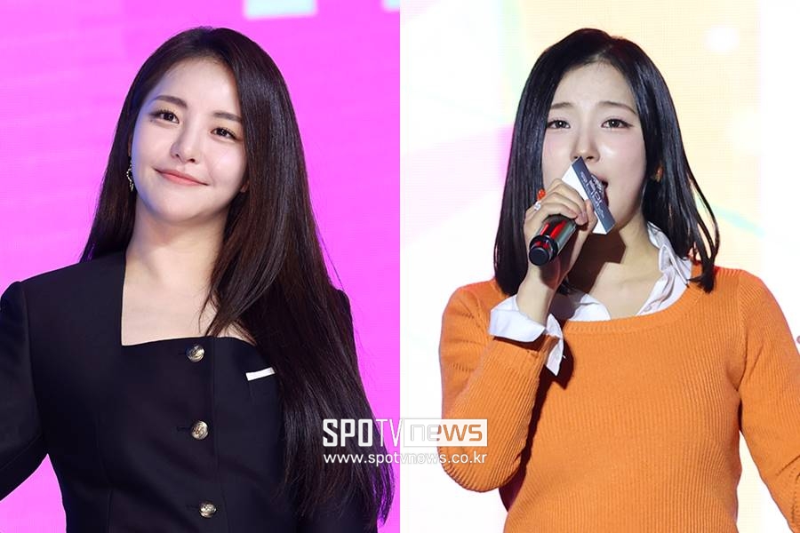 ▲ 유정, 소희. ⓒ곽혜미 기자 ⓒ스포티비뉴스DB