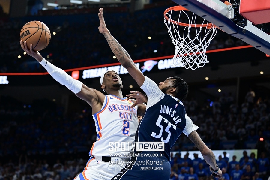 SGA가 돈치치 앞섰다…'서부 1번 시드' OKC, 댈러스 117-95 대파
