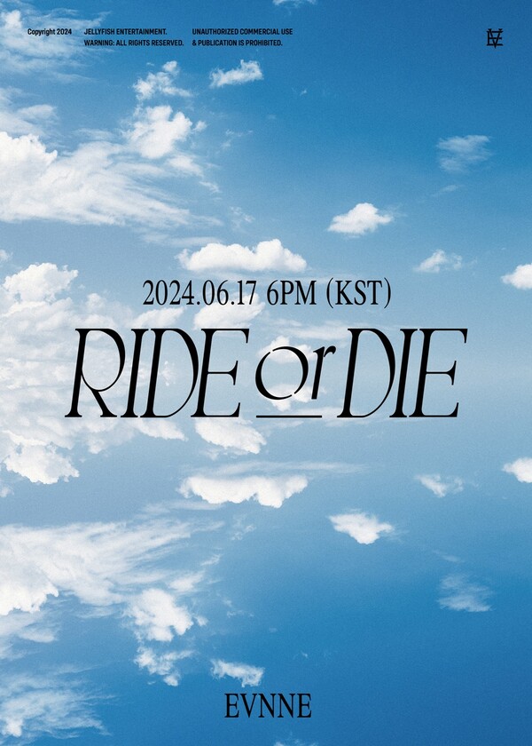 ▲ 이븐이 6월 17일 새 앨범으로 돌아온다. '라이드 오어 다이'라는 비장한 제목이 눈길을 모은다. 제공|젤리피쉬엔터테인먼트