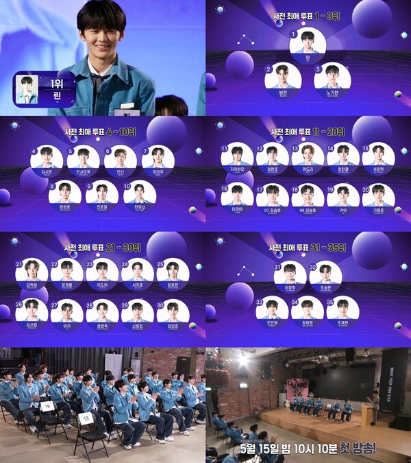 'MA1' 린, 전 세계 81개국 참여 '사전 최애 투표' 1위
