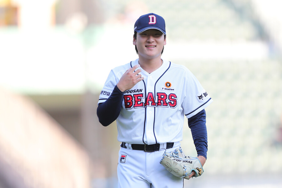 'KBO 판도 흔들린다' 두산 파죽의 8연승 질주…곽빈 156km 완벽투 [잠실 게임노트]