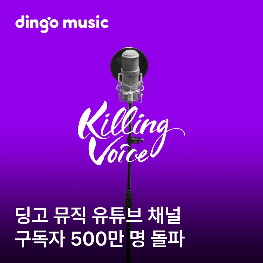 딩고 뮤직, 구독자 500만 달성…"창의·독창적인 콘텐츠로 보답할 것"