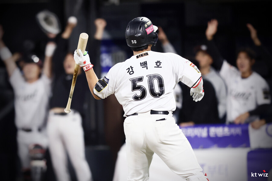 ▲ 강백호 ⓒKT 위즈