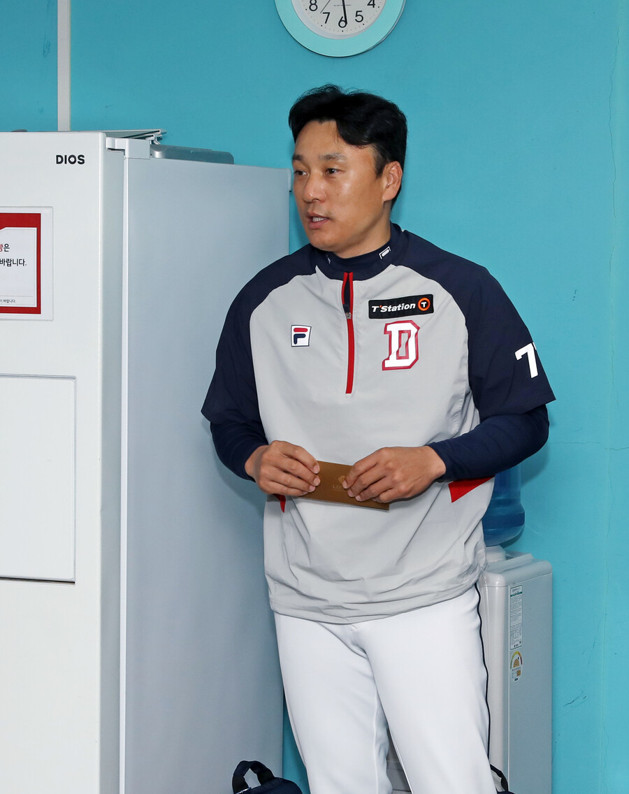 ▲ 두산 베어스 이승엽 감독 ⓒ 두산 베어스