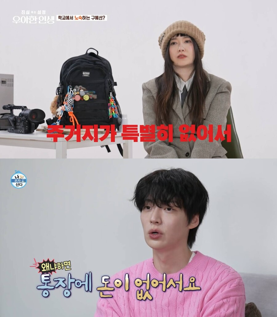 ▲ 구혜선(위), 안재현. 출처| tvN '진실 혹은 설정: 우아한 인생', MBC '나 혼자 산다' 방송화면 캡처
